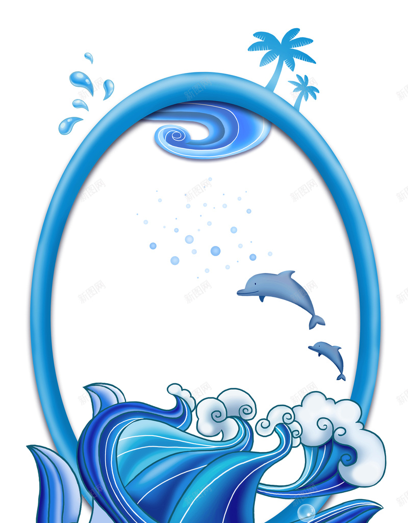 小清新卡通海洋边框背景psd设计背景_88icon https://88icon.com 小清新 卡通 海洋 童趣 边框 手绘