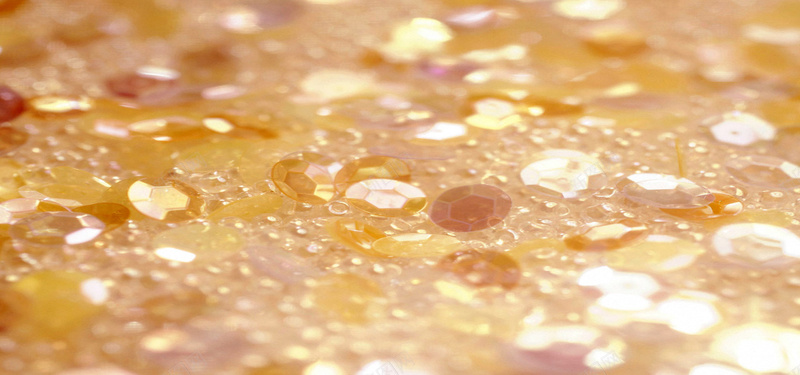 金色珠片jpg设计背景_88icon https://88icon.com 梦幻 珠子 首饰 浪漫 金色水晶 透明 宝石 女性用品背景 海报banner 质感 纹理