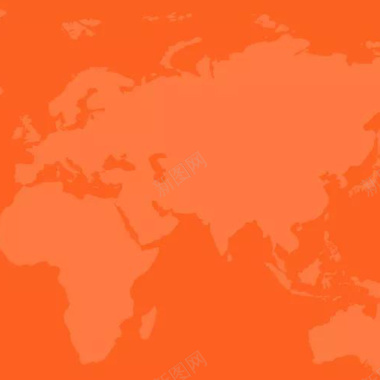 橙色地图背景背景