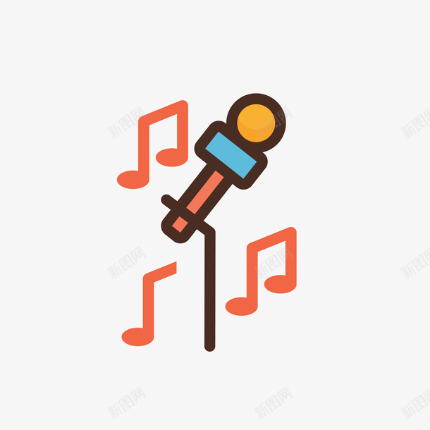 音乐麦克风装饰素材图案ai免抠素材_88icon https://88icon.com 麦克风 音乐 开学啦 卡通 开学日 开学 简笔画 装饰 线条 纹路 质感 矢量 手绘