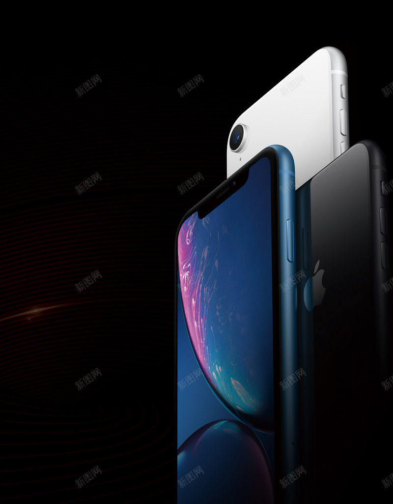 iPhoneXs苹果手机秋季新品海报psd设计背景_88icon https://88icon.com 新品预售 秋季新品 苹果手机 创意 苹果 iPhoneXs 全面屏 苹果海报