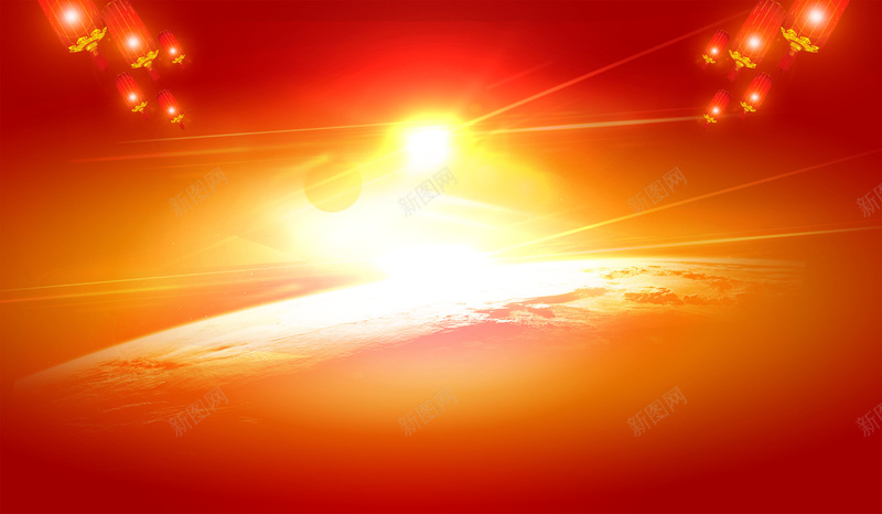 红色渐变炫光大气地球科技感展板背景素材jpg设计背景_88icon https://88icon.com 地球 大气 渐变 炫光 红色 科技感 展板 背景 素材