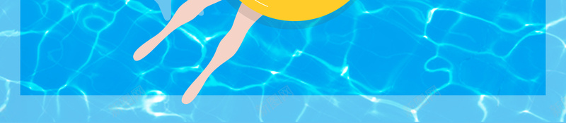 夏日泳池派对海报psd设计背景_88icon https://88icon.com 水上娱乐 水上派对 玩转夏日 夏天 夏季 夏日泳池 游泳馆 蓝色 卡通 叶子