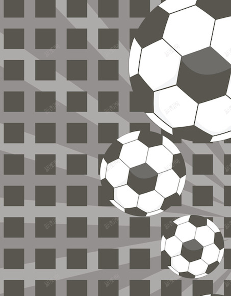 黑色灰色足球元素背景图jpg设计背景_88icon https://88icon.com 踢足球 灰色 简洁 足球 黑色 运动 扁平 渐变 几何