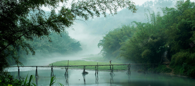 梦幻山林背景装饰jpg设计背景_88icon https://88icon.com 梦幻 山林 云雾缭绕 树 背景装饰 世外桃源 海报banner