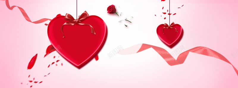 粉色浪漫情人节电商海报背景jpg设计背景_88icon https://88icon.com 唯美 浪漫 渐变 粉色 花瓣 丝绸 心 盒子 情人节 电商海报 粉色背景 情人节背景