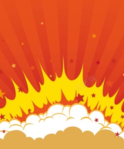 火爆打折创意爆炸海报背景高清图片