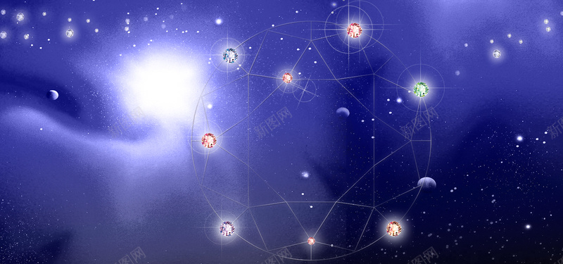 紫色星空大气珠宝电商海报背景psd设计背景_88icon https://88icon.com 创意 复古 年货 欧美 饰品 品牌 奢华 唯美 宝石 高光 炫光 电商海报 背景