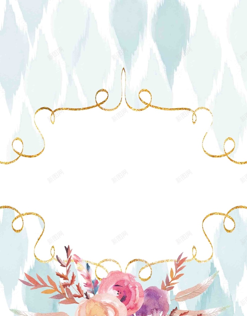 欧式婚礼婚庆手绘鲜花金色水彩请帖海报背景psd设计背景_88icon https://88icon.com 婚庆 婚礼 手绘 欧式 鲜花 金色 水彩 请帖 海报 背景 婚礼请柬 婚庆海报