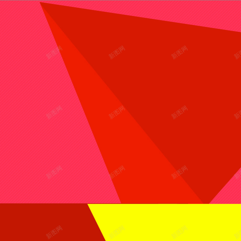 几何红色色块三角黄色背景psd设计背景_88icon https://88icon.com 几何 红色 色块 三角 黄色 主图 扁平 渐变