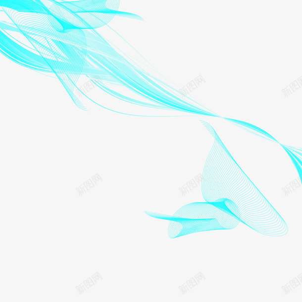 科技蓝科技线条png免抠素材_88icon https://88icon.com 科技 科技线条 线条 科技类 科技元素