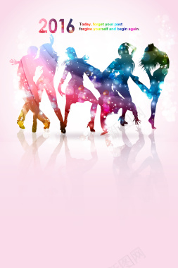 炫光音乐舞蹈海报背景背景