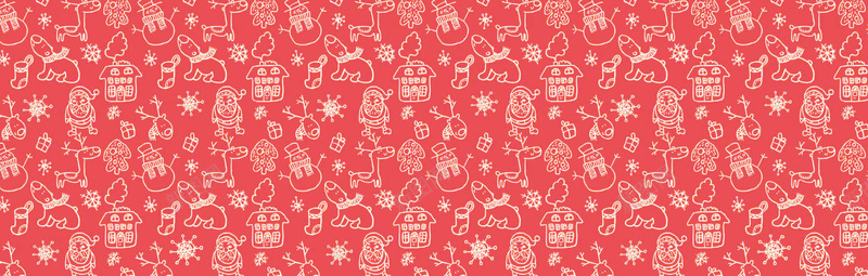 卡通手绘圣诞元素底纹jpg设计背景_88icon https://88icon.com 海报banner 卡通 手绘 童趣 卡通手绘圣诞元素底纹