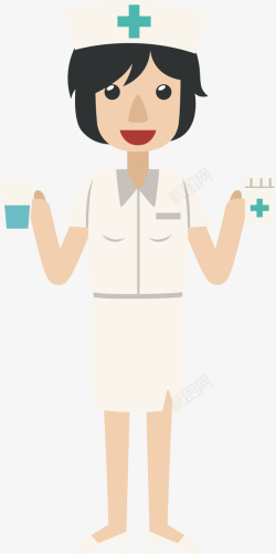 护士人物护士形象素材