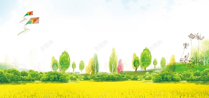卡通手绘油菜花出行背景素材eps设计背景_88icon https://88icon.com 油菜花 油菜花节 婺源油菜花 油菜花海报 油菜花背景 油菜花摄影 油菜花喷绘 油菜花广告 油菜花宣传 油菜花旅游 油菜花素材 油菜花设计