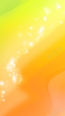 黄色炫光H5背景素材背景