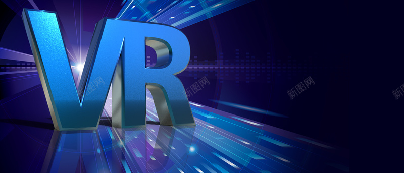 VR大气科技科幻蓝色渐变bannerjpg设计背景_88icon https://88icon.com 科幻海报 未来 网络 立体 太空 VR 3D 宇宙 星光 金属质感 科技背景 虚拟 大气 科技 电商