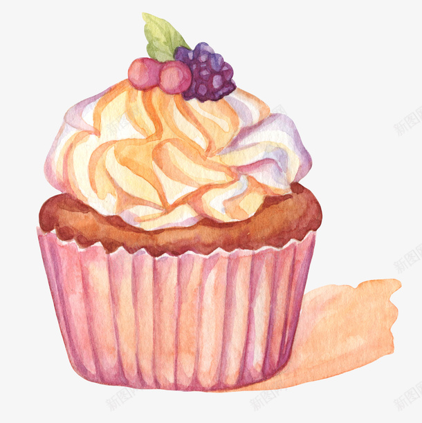 彩色手绘的蛋糕素材png免抠素材_88icon https://88icon.com 蛋糕 食物 美食 动漫动画 卡通手绘 水果 装饰图