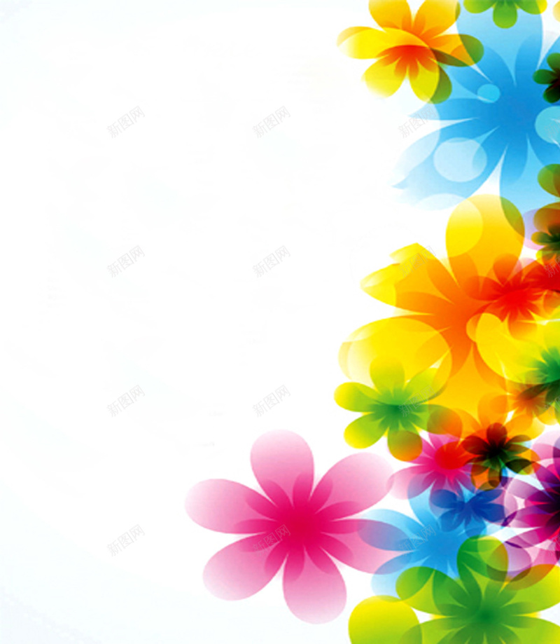 幻彩缤纷花卉背景矢量图psd设计背景_88icon https://88icon.com 五颜六色 矢量背景 花卉 花朵 花瓣 幻彩 梦幻 花纹 矢量图 扁平 渐变 几何