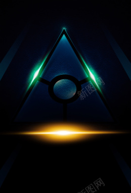 炫光海报背景背景