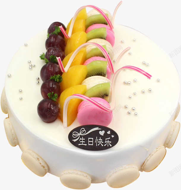甜心乐园酸奶蛋糕png免抠素材_88icon https://88icon.com 酸奶蛋糕 彩色马卡龙 巧克力牌 水果