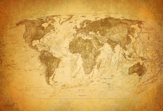 大气复古世界地图背景背景