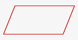 平行四边形图素材