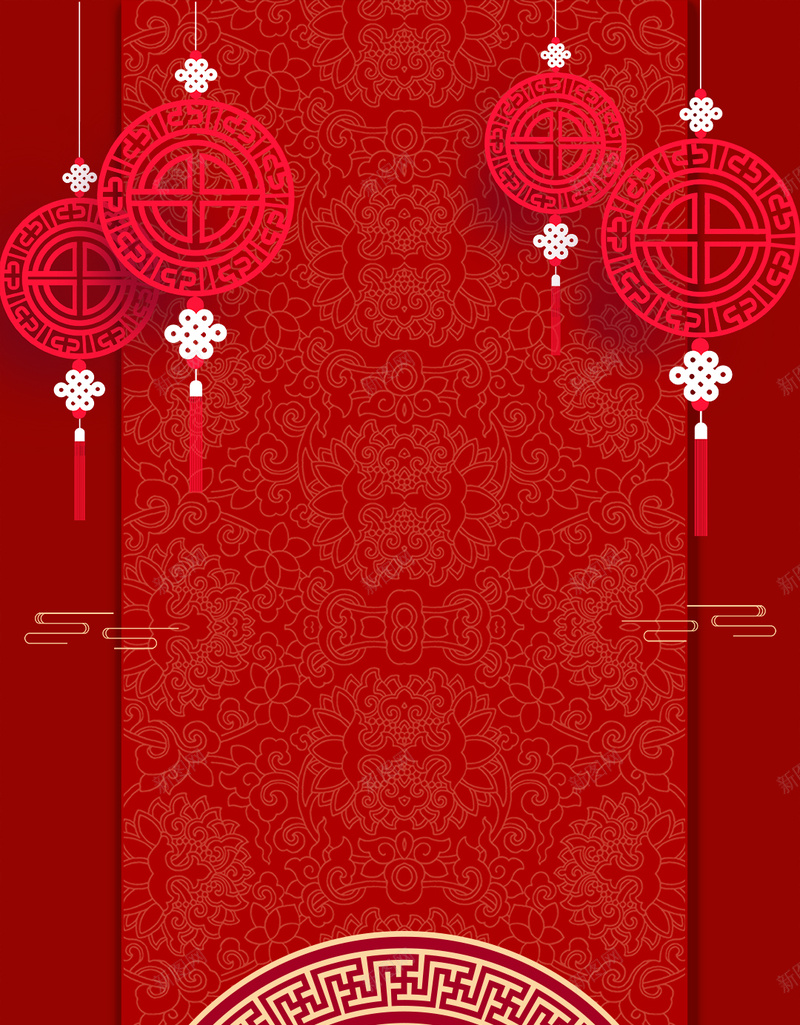 2018新年狗年商业海报psd设计背景_88icon https://88icon.com 2018 新年 商业海报 狗年 剪纸 红色喜庆 中国 传统 十二生肖 灯笼 大吉大利 送好礼 满减