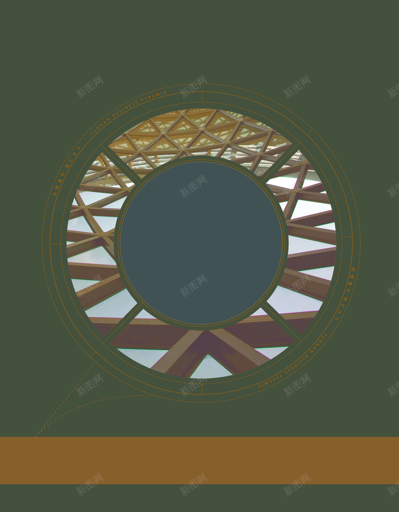 简约几何背景元素psd设计背景_88icon https://88icon.com 背景简约 圆环 墨绿 简约 圆