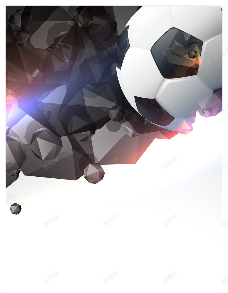 抽象几何黑色多面体足球海报背景素材eps设计背景_88icon https://88icon.com 多面体 几何 抽象 足球 黑色 海报 背景 素材 运动