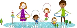 跳绳海报小孩体育教育高清图片