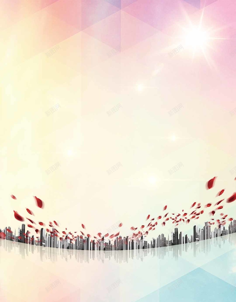 扁平几何彩色都市花瓣H5背景psd设计背景_88icon https://88icon.com 几何 彩色 扁平 花瓣 都市 H5 h5 渐变