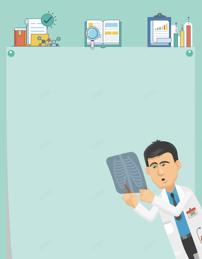 简约卡通医院医生医疗广告jpg设计背景_88icon https://88icon.com 简约背景 卡通人物 医院医生 医疗广告 手绘人物 手绘插画 手绘医疗 扁平背景