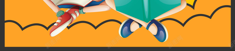 黄色卡通世界读书日宣传海报psd设计背景_88icon https://88icon.com 读书月活动 读书文化 读书海报 读书梦 阅读 图书馆 读书日 全民读书 黄色 卡通 儿童 彩旗