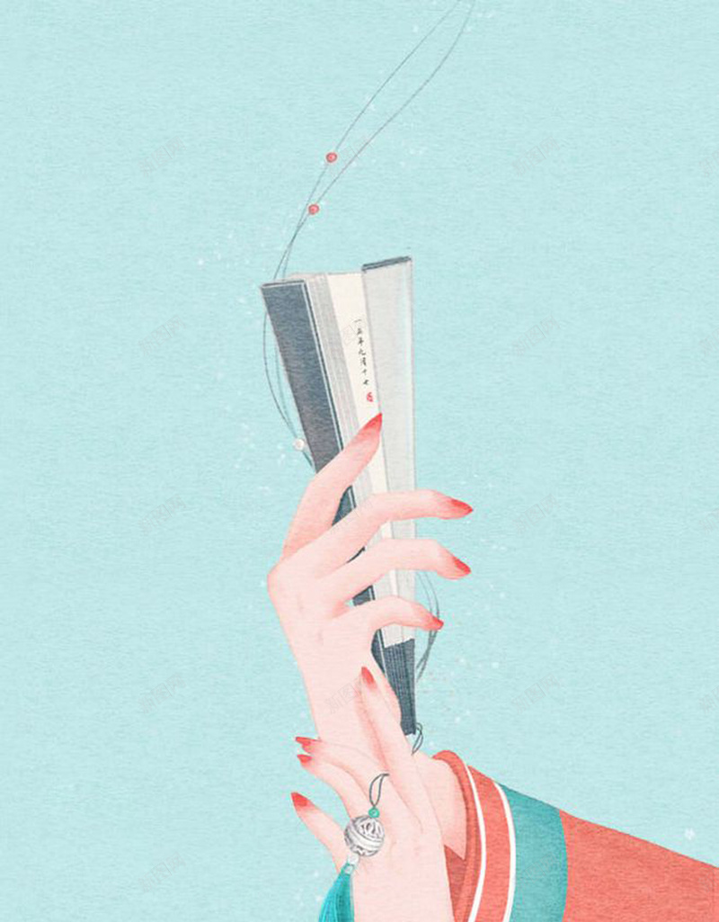 中国古典艺术海报设计psd设计背景_88icon https://88icon.com 中古 古典 唯美 扇子 颜色 手绘 人物 装饰 浅色调