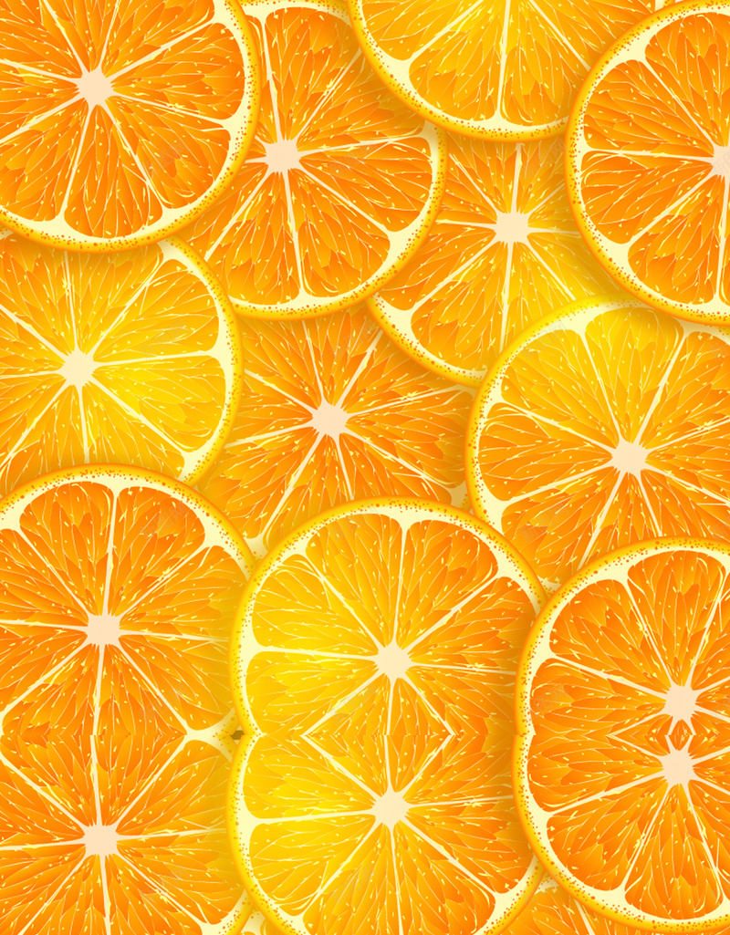 桔子H5背景jpg设计背景_88icon https://88icon.com 健康 桔子 橙色 水果 H5背景 H5 h5
