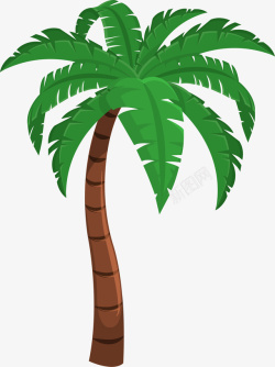 简约椰子树设计图素材