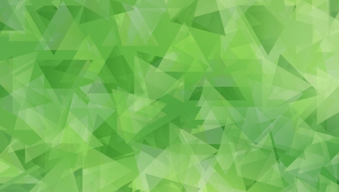 抽象几何翠绿海报背景模板背景