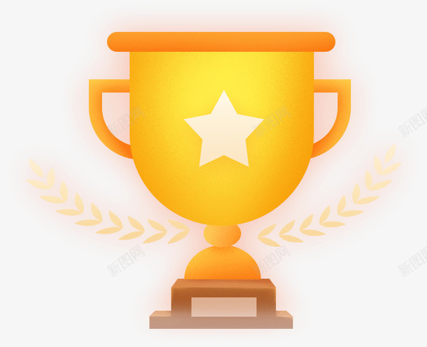 黄色卡通小奖杯png免抠素材_88icon https://88icon.com 奖杯 排行榜 卡通奖杯 奖杯元素