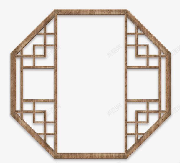 古风简单木窗png免抠素材_88icon https://88icon.com 古风木窗 木窗 窗 实木窗