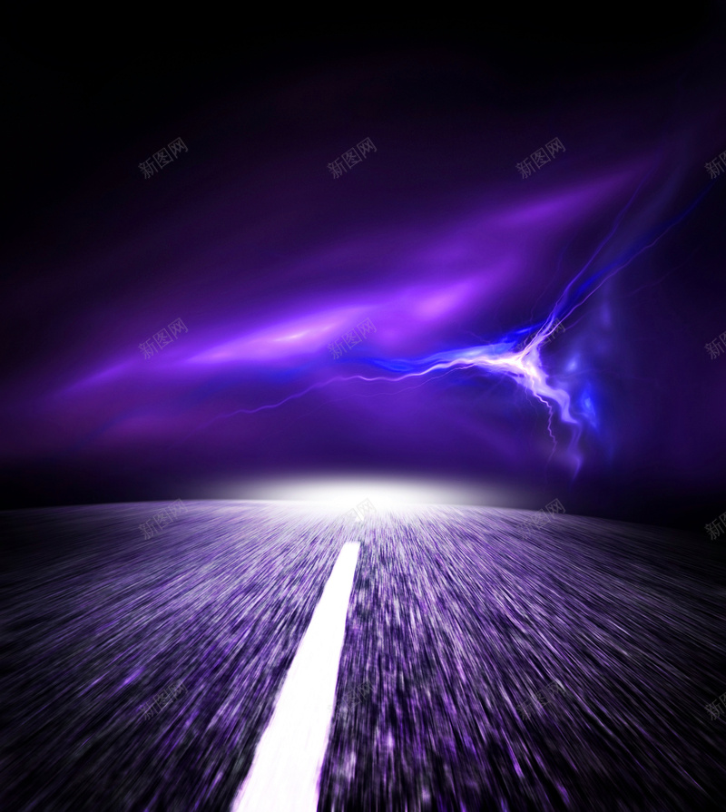 梦幻紫闪电背景jpg设计背景_88icon https://88icon.com 梦幻紫 抽象 渐变 道路 闪电 扁平 几何