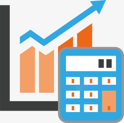 矢量图销售额的增长图素材