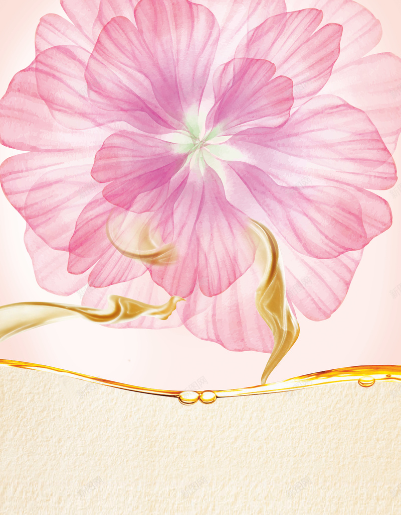 花朵绽放粉色系背景jpg设计背景_88icon https://88icon.com 小清新 粉色系 文艺 美容 花瓣 简约