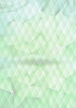 淡绿色底纹菱形折纸效果海报背景高清图片