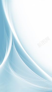 青色扁平H5背景背景