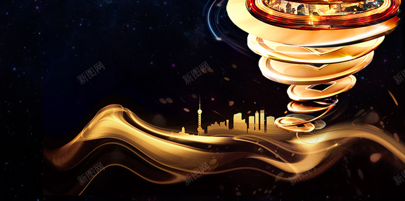 财富金币地产大气H5背景素材psd设计背景_88icon https://88icon.com 地产海报 金碧辉煌 建筑 灿烂 金色 财富 金币 螺旋 宇宙 黑色 大气H5背景素材