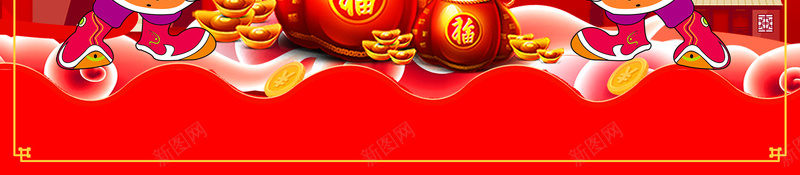 喜庆中国风春节新年psd设计背景_88icon https://88icon.com 喜庆 中国风 新春 新年 春节 狗年 2018年 舞狮 灯笼 大红色 狗年大吉 狗年吉祥 红金 财神到 海报