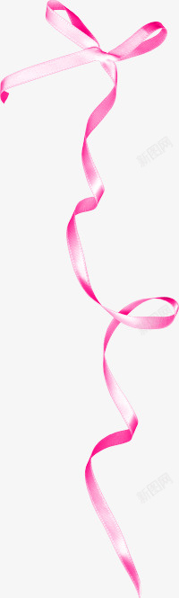 粉色飘带素材