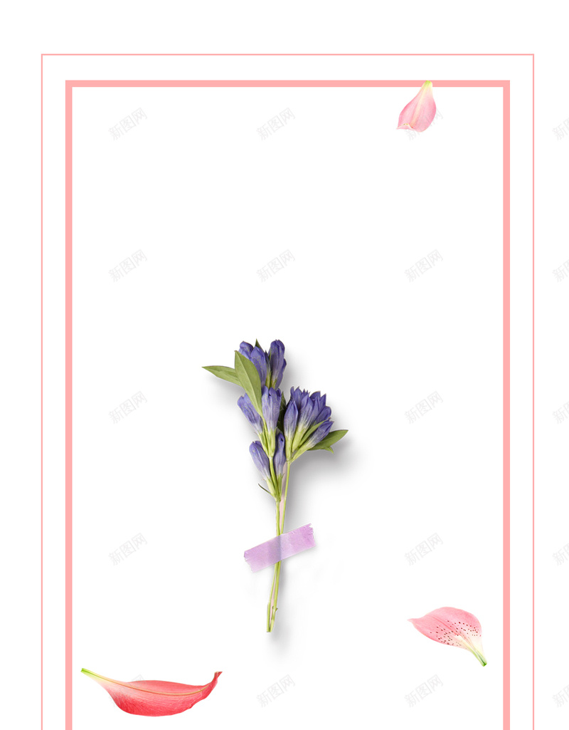 粉色的H5psd设计背景_88icon https://88icon.com 粉色的H5背景图片免费下载构成 背景 花瓣 图 花 构成 H5 玫瑰 粉色