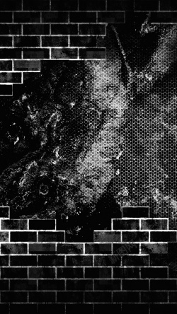 网格状背景黑色创意砖墙网格状H5背景高清图片
